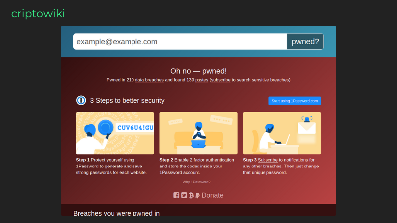 Si se encuentra, pantalla roja y...